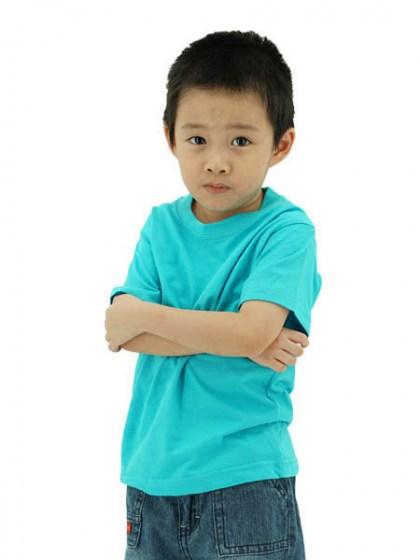 Foursquare Kids Round neck - Turquoise 